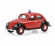 Samochody i pojazdy dla dzieci - Schuco Vw Beetle Kafer Feuerwehr 1948 Red  1:64 452022600 - miniaturka - grafika 1