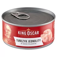 Konserwy i dania rybne - King Oscar Tuńczyk jednolity w sosie własnym 170 g - miniaturka - grafika 1