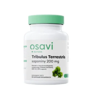 Osavi Tribulus Terrestris (Nature) Saponiny 200 mg - suplement diety 90 kaps. - suplement - Suplementy naturalne - miniaturka - grafika 1