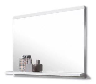 Lustro łazienkowe z półką, DOMTECH, białe, 50x60x12 cm - Meble łazienkowe - miniaturka - grafika 1