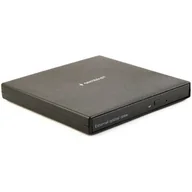 Napędy optyczne - GEMBIRD ZEWNĘTRZNA NAGRYWARKA DVD 8X, CD 24X USB 2.0 CZARNA - miniaturka - grafika 1