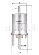 Filtry paliwa - Filtr paliwa Mahle KL 572 - miniaturka - grafika 1