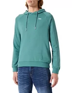 Bluzy męskie - FILA Męska bluza z kapturem, raglanowa, niebieska (Blue Spruce), XS, Blue Spruce, XS - miniaturka - grafika 1