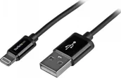 Kable USB - Kabel USB StarTech USB-A - Lightning 1 m Czarny JAB-1813077 - miniaturka - grafika 1