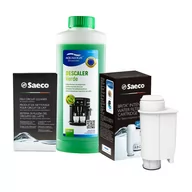 Akcesoria i części do ekspresów do kawy - Zestaw Gaggia - Filtr Saeco Intenza+ CA6702, Odkamieniacz Aqualogis Verde 500ml, Saeco CA6705/60 Środek do Obiegu Mleka - miniaturka - grafika 1