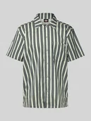 Koszule męskie - Koszula casualowa z kieszenią na piersi - miniaturka - grafika 1