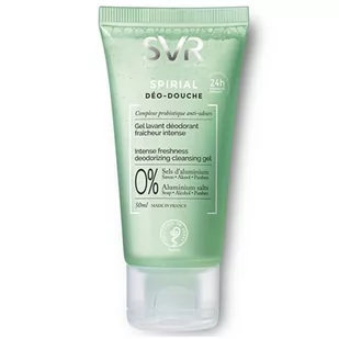 SVR Spirial Déo-Douche intensywnie odświeżający dezodorant-żel pod prysznic 50ml (U) - Dezodoranty i antyperspiranty unisex - miniaturka - grafika 1