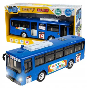Duży Autobus Szkolny Interaktywny Otwierane Drzwi Dźwięki Światła Napęd - Zabawki zdalnie sterowane - miniaturka - grafika 1