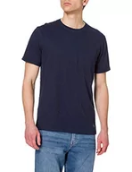 Koszulki męskie - Blend Męski T-shirt, 194024_dress Blues, XL - miniaturka - grafika 1
