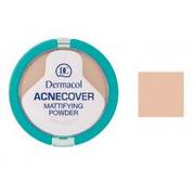 Pudry do twarzy - Dermacol Acnecover Mattifying Powder Shell 11g W Odcień Shell - miniaturka - grafika 1