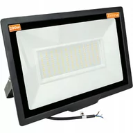 Lampy ogrodowe - Naświetlacz LED Halogen Lampa 200W 6000K IP65 Reflektor Czarny - miniaturka - grafika 1