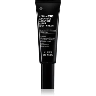 Allies of Skin 0.1% Retinal & Peptides Advanced Repair Night Cream rewitalizujący krem na noc 48 ml - Kremy do twarzy - miniaturka - grafika 1