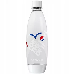 Butelka Do Saturatora Sodastream Fuse Biała Pepsi - Akcesoria i części AGD - miniaturka - grafika 1