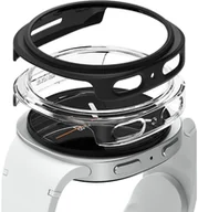 Akcesoria do smartwatchy - RINGKE SLIM 2-PACK GALAXY WATCH 8 40 MM CLEAR & MATTE BLACK - miniaturka - grafika 1