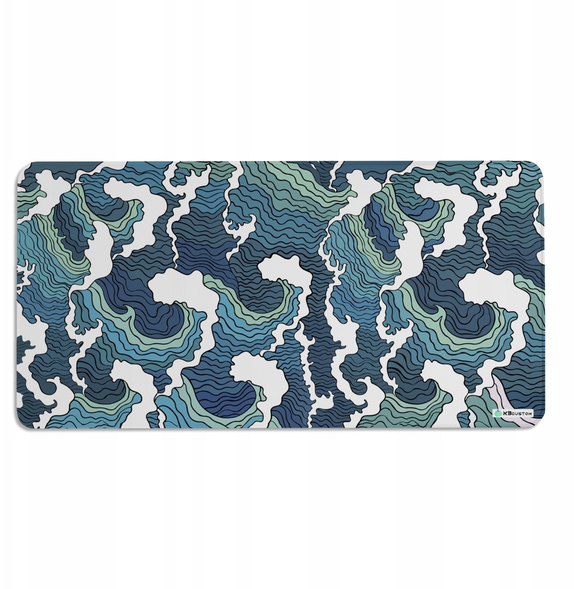 Podkładka KBcustom DUŻA PODKŁADKA MATA POD MYSZKĘ MYSZ 120x60cm XXXL KBcustom Na Biurko Sea 5