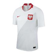 Gadżety dla kibiców - Nike Polska Vapor Match Jersey T-shirt 100 : Rozmiar - S - miniaturka - grafika 1