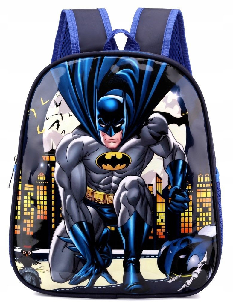 Plecak szkolny szkolny dla chłopca przedszkolny do szkoły BATMAN chłopięcy