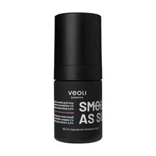 Veoli Botanica Smooth As Silk naprawczo-ujędrniający krem-maska pod oczy z trehalozą 5% kompleksem ceramidów 1% i ekstraktem z sosny nadmorskiej 0.5% 15ml - Kosmetyki pod oczy - miniaturka - grafika 1