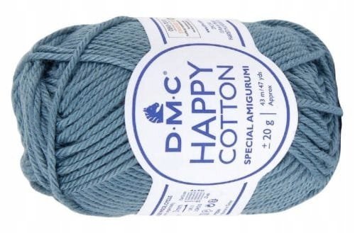 włóczka HAPPY COTTON DMC 750 / morski