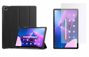 Etui Smartcase + Szkło Hartowane do Lenovo Tab M10 Plus 10.6 3rd Gen Black - Etui do tabletów - miniaturka - grafika 1