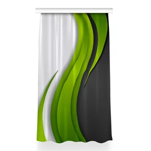 Gotowa zasłona dekor do salonu 150x260 Abstrakcja, Fabricsy - Zasłony - miniaturka - grafika 1