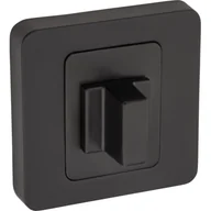 Akcesoria do drzwi - Szyld AMB QZ-540 WC czarny mat - miniaturka - grafika 1