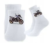 Skarpetki męskie - 3x Skarpetki Prezent Skarpety motor motocykl motocyklista dla kierowcy BMW - miniaturka - grafika 1