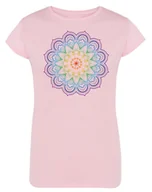 Koszulki i topy damskie - T-Shirt damski nadruk kolorowa Mandala r.XL - miniaturka - grafika 1