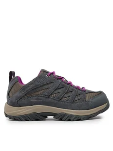 Columbia Trekkingi Crestwood Waterproof 1765411005 Czarny - Buty trekkingowe damskie - miniaturka - grafika 1