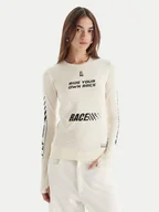 Bluzki damskie - Patrizia Pepe Bluzka 2M4517/J357-J4Q2 Écru Regular Fit - miniaturka - grafika 1