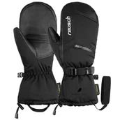 Rękawiczki - Rękawice unisex Reusch Colin Gore-Tex jednopalczaste narciarskie czarne - miniaturka - grafika 1