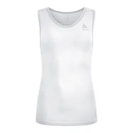 Koszulki sportowe damskie - Damska koszulka termoaktywna Odlo Performance X-Light Base Layer V-Neck Singlet white - S - miniaturka - grafika 1
