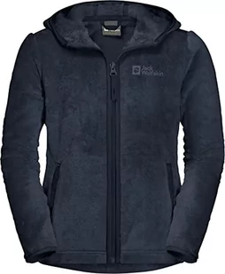Jack Wolfskin Dziecięca kurtka Nepali, Night Blue, 140 (DE) - Kurtki i płaszcze dla chłopców - miniaturka - grafika 1