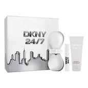 Zestawy perfum damskich - DKNY DKNY 24/7 Zestaw woda perfumowana 100 ml + mleczko do ciała 100 ml + woda perfumowana 15 ml - miniaturka - grafika 1