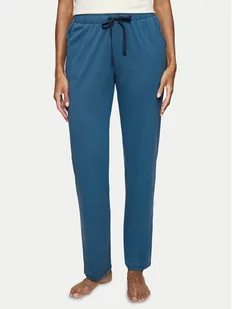 Triumph Spodnie piżamowe Mix & Match 10222619 Granatowy Regular Fit - Piżamy damskie - miniaturka - grafika 1