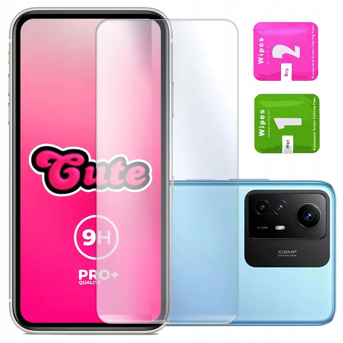 SZKŁO HARTOWANE 9H Do XIAOMI REDMI NOTE 12S 4G (9H, 2.5D) Ultra Wytrzymałe
