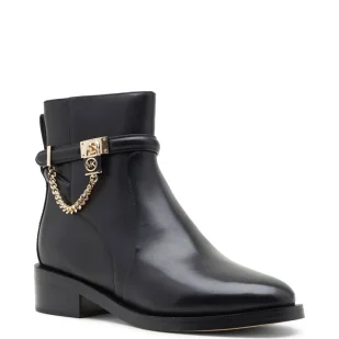 Michael Kors Skórzane botki - Botki damskie - miniaturka - grafika 1
