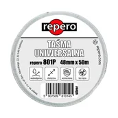 Folie izolacyjne - Taśma uszczelniająca 48mm x 50m REPERO 5907509810145 - miniaturka - grafika 1