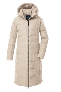 G.I.G.A. DX Kobiety Pikowany płaszcz/pikowana kurtka/funkcjonalny płaszcz o puchowym wyglądzie z kapturem GW 88 WMN QLTD CT, hellbeige, 44, 43534-000 - Płaszcze damskie - miniaturka - grafika 1