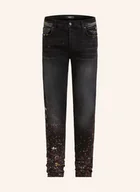 Moda i Uroda OUTLET - Amiri Jeansy Skinny Fit schwarz - miniaturka - grafika 1
