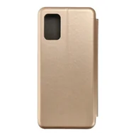 Etui i futerały do telefonów - Forcell Kabura Book Elegance do SAMSUNG A02S złoty - miniaturka - grafika 1
