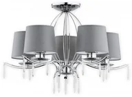 Lampy sufitowe - Lemir Agila żyrandol 5-punktowy O2485 W5 CH O2485 W5 CH - miniaturka - grafika 1