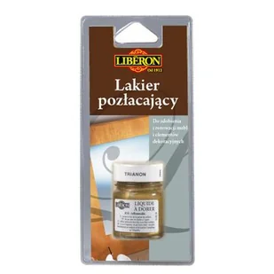 LIBERON Lakier pozłacający 30 ml stare złoto - Lakiery do drewna - miniaturka - grafika 1