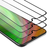 Szkła hartowane na telefon - 3X Szkło Hartowane Do Samsung Galaxy A10 / M10 Folia Pancerna Ochronny W Przezroczysty Z Czarnym Tempered Glass Cadorabo - miniaturka - grafika 1