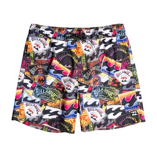 Szorty Kąpielowe Dziecięce Billabong Sundays Kolorowe C2Lb14Bip2-1220 8 (Xs) - Spodenki damskie - miniaturka - grafika 1