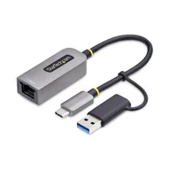 Karty sieciowe - StarTech C21GA-USB-ETHERNET karta sieciowa 5000 Mbit/s - miniaturka - grafika 1