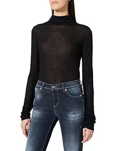 Sisley Bluza damska, czarny 100, L - Bluzy damskie - miniaturka - grafika 1