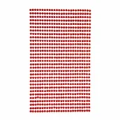 Zabawki kreatywne - Kryształki samoprzylepne Red 3mm 806szt - Dalprint - miniaturka - grafika 1
