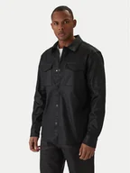 Koszule męskie - Guess Koszula jeansowa M6RH75 D6480 Czarny Regular Fit - miniaturka - grafika 1
