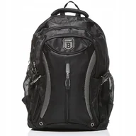 Plecaki - Plecak do Pracy Męski Czarny Duży A4 Sportowy Wodoodporny Bag Street 67C - Empik - miniaturka - grafika 1